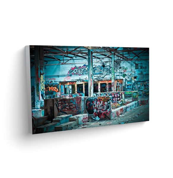 Mounted Prints - City Graffiti