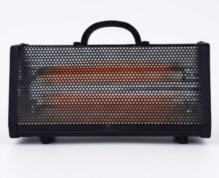 Black Portable Electric Heater image