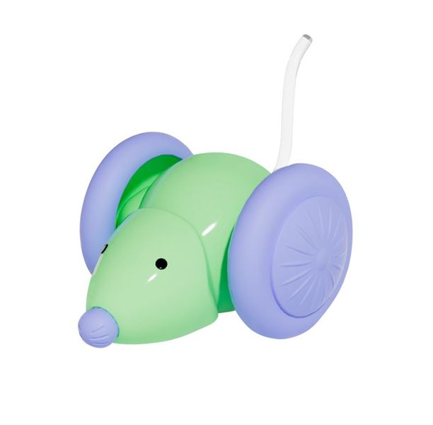 Cat Toy with Fluorescent Tails, Cordless Motion-Activated