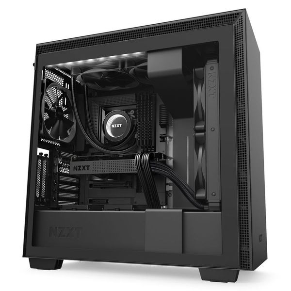 NZXT Computer Chassis H710 i Black/Black CA-H710i-B1
