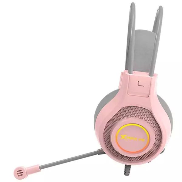 Pink XTRIKE ME GH515P RGB Gaming Headset with Stereo Surround Sound
