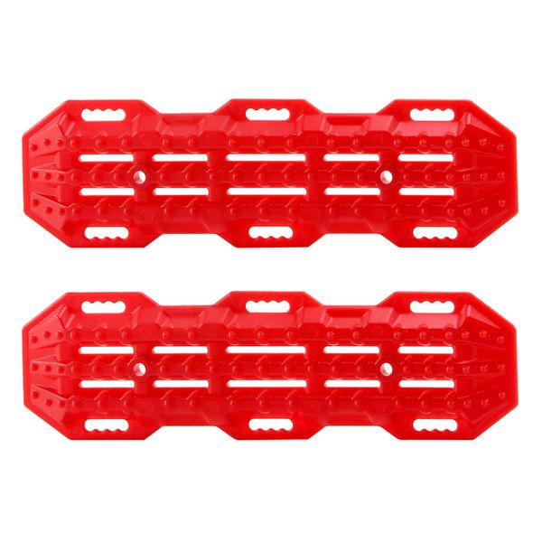 2Pcs Plastic Sand Ladder for 1:10 RC Crawler Red