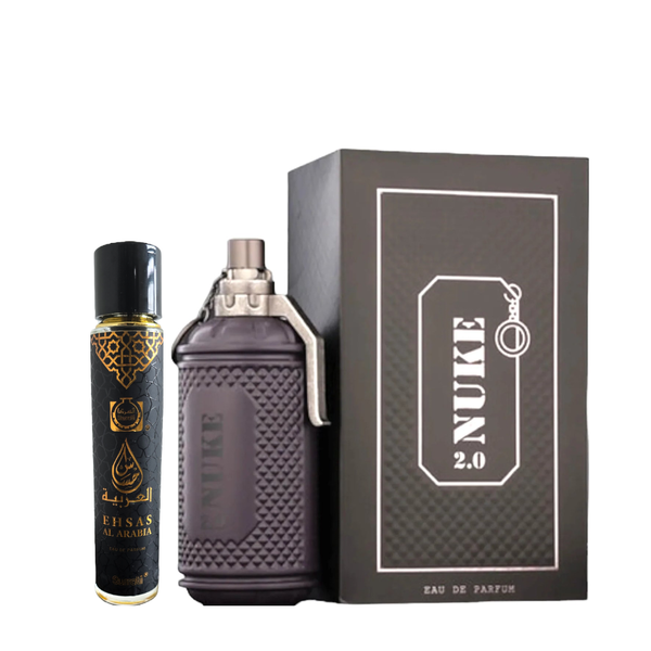 Fragrance World - Nuke 2.0 EDP 100ml + Surrati Perfume 55ml
