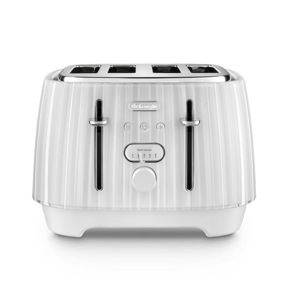 Delonghi - Ballerina 4 Slice Toaster with Browning Control - CTD4003