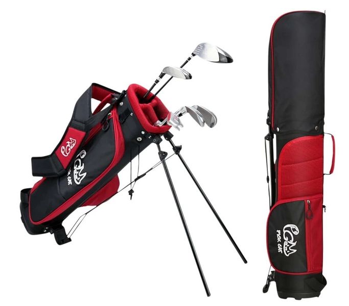 Junior Golf Club Set with Stand Bag