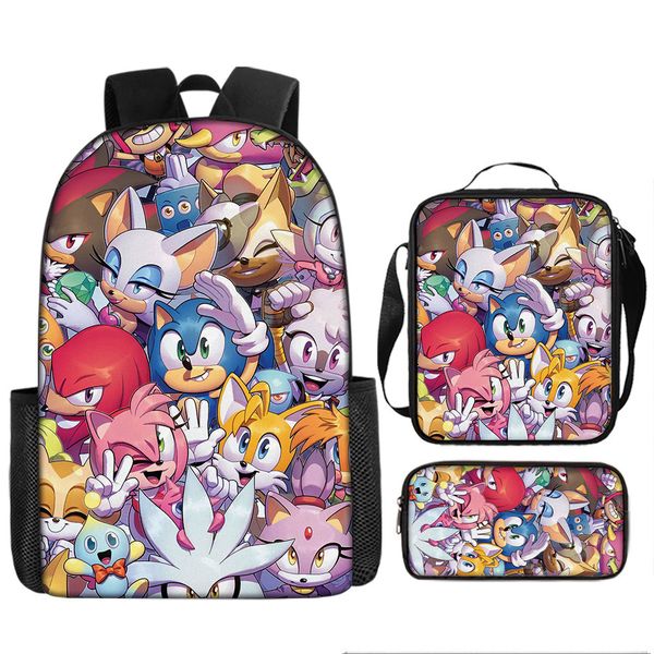 Lunch Box &amp; Pencil Case Sonic image