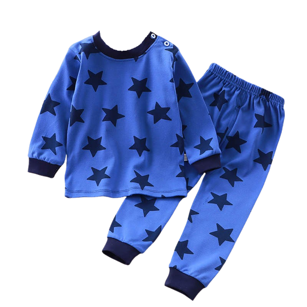 Boys' Winter/Long Sleeve Pyjamas/Sleepwear - Stars