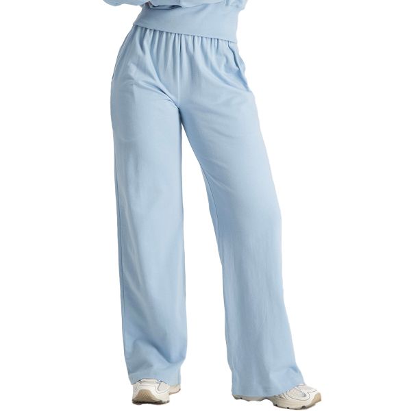 Women Cotton Relaxed Wide Leg Pants