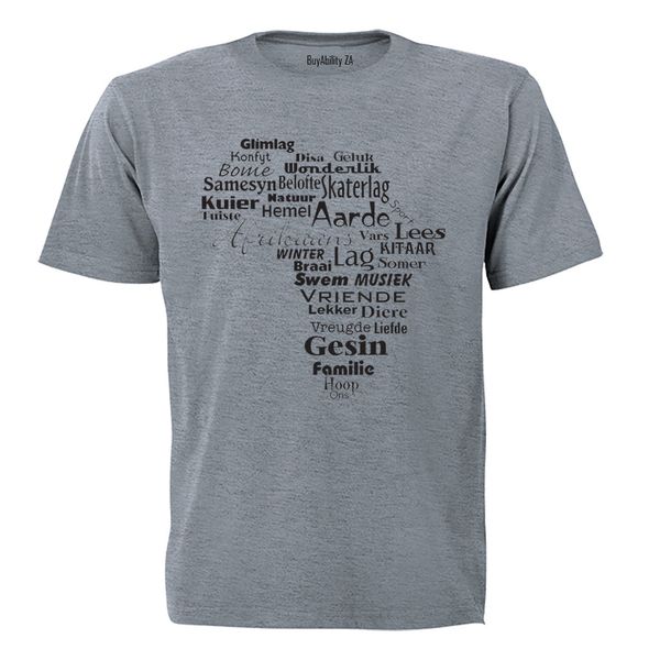 This is Africa - Afrikaans Version - Mens - T-Shirt - White