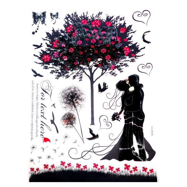 5D Wall Art Tree of Love Sticker Sheet