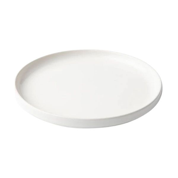Aura Flat Stackable Side Plate White Set Of 4