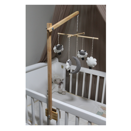 Baby Bed Wooden Mobile Arm, Baby Mobile Stand, Baby Mobile