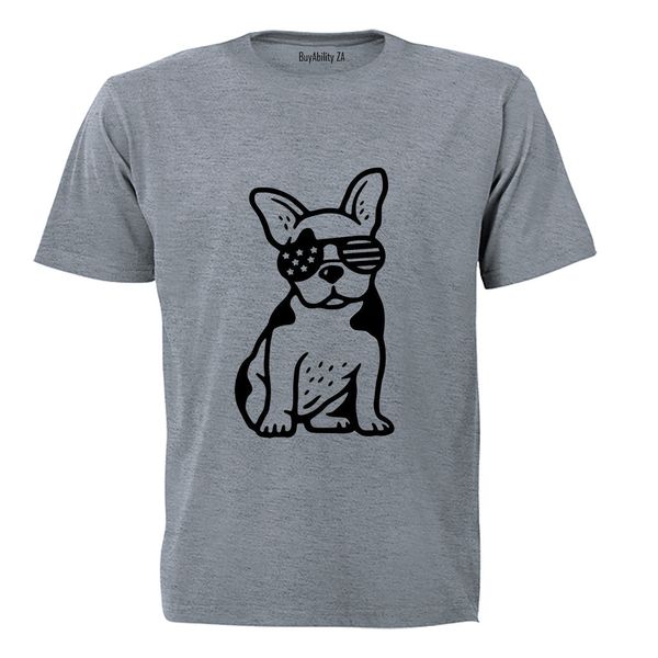 American Dog! - Mens T-Shirt - White