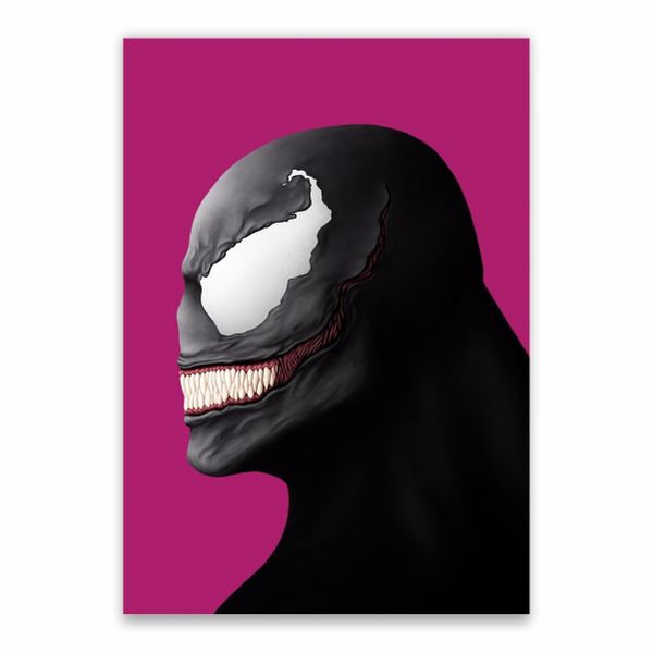 Venom Purple Poster - A1