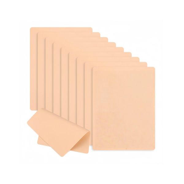 Kingdushi 10Pack Of Premium Tattoo Practice Skin,Blank Tattoo Practice Skin