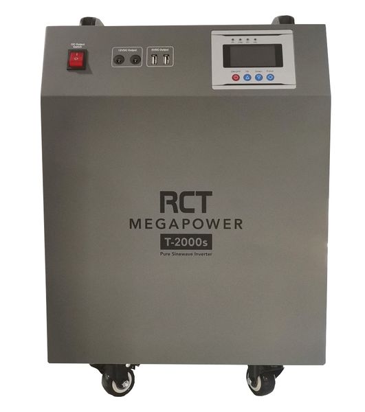 RCT MegaPower 2KVA/2000W Inverter Trolley With 2 x 100AH Battery