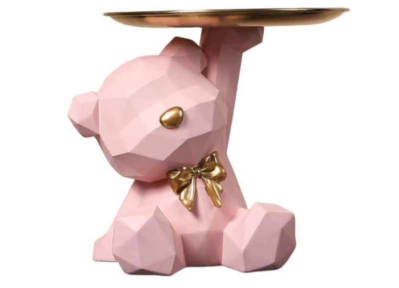 Storage Tray Statue Key Holder Figurine, Candy Jewelry Earrings Lipsticks
