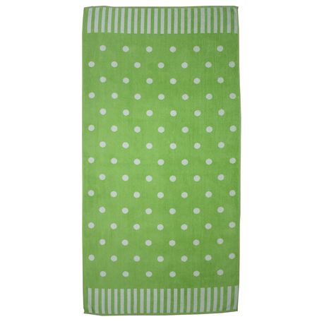 Polka dot beach online towel