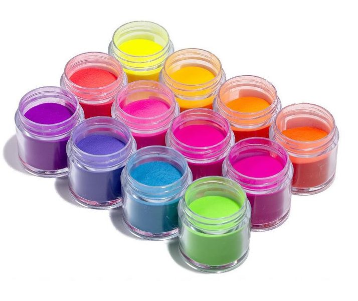 2-In-1 Acrylic and Dipping Powder For Nails Extensions - Neon Colour 10g