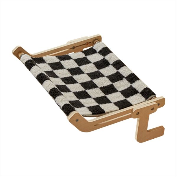 Cat Window Hammock Wooden Frame Hanging Cat Lounge Bed