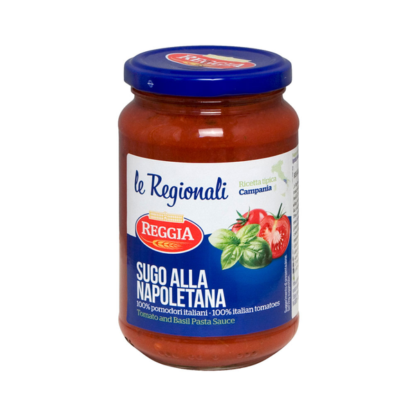 Reggia Italian Napoletana Tomato &amp; Basil Pasta Sauce - 350g