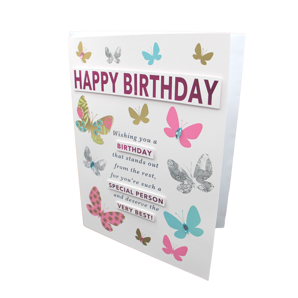 Gigantic Greeting Card - Happy Birthday - Special Person