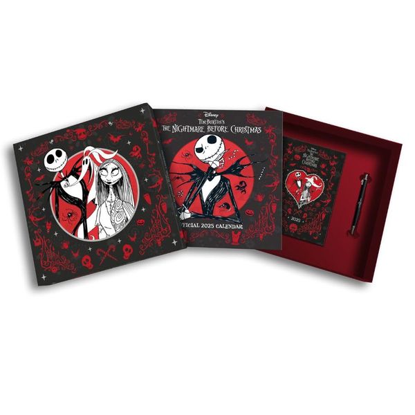 Disney: The Nightmare Before Christmas - 2025 Calendar/Diary/Pen Gift Box
