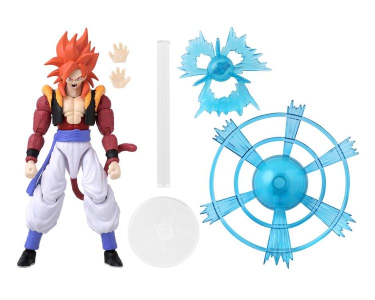 DB Super SS4 4 Gogeta Dragon Stars Power Up AF &amp; Acc Set