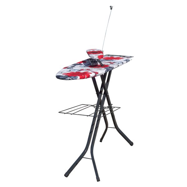 Retractaline - La Premier Ironing Board - Red, White Paris Design