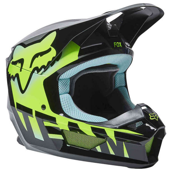 Fox V1 Trice Teal Helmet image