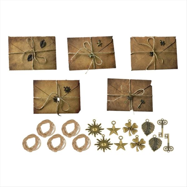 Vintage Stationary Paper And Envelopes Set Includes Envelopes Rope