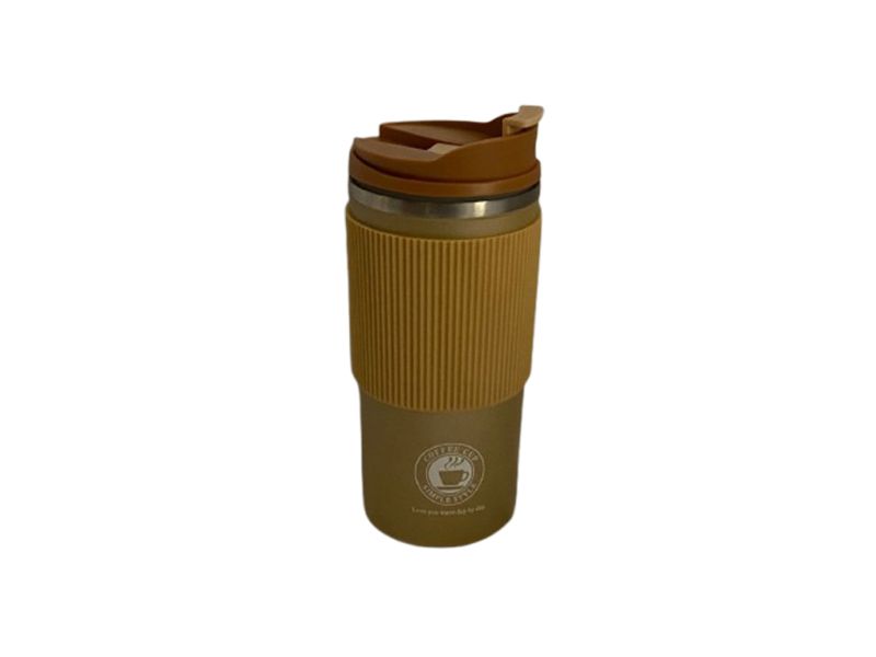 500ml Coffee Travel Cup - Brown