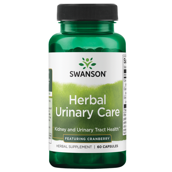 Swanson Herbal Urinary Care - Featuring Cranberry - 60 Caps