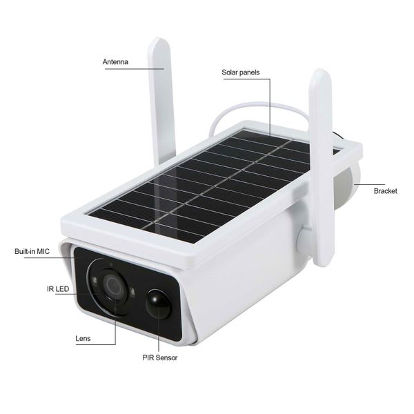 Outdoor Solar Wifi Camera CCTV