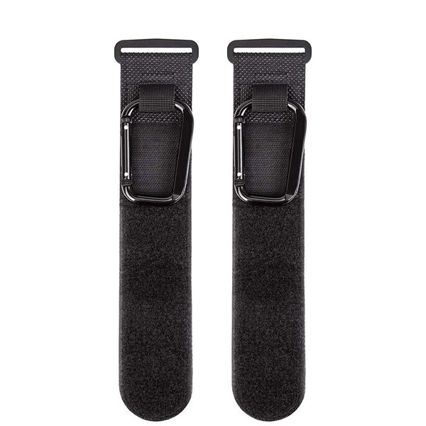 Non-Slip Adjustable Stroller Hooks Clips for Diaper Bag - Pack of 2