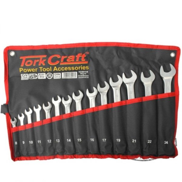 Tork Craft 14 Piece COMBINATION SPANNER SET