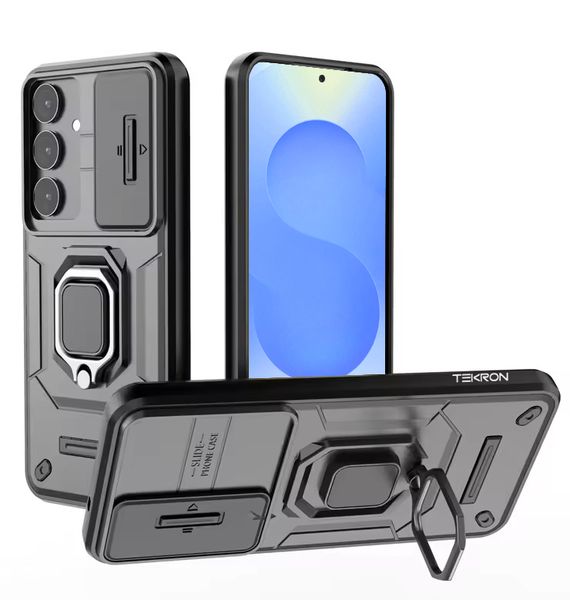 TEKRON Warrior Hybrid Shockproof Case Designed for Samsung Galaxy S25 Plus