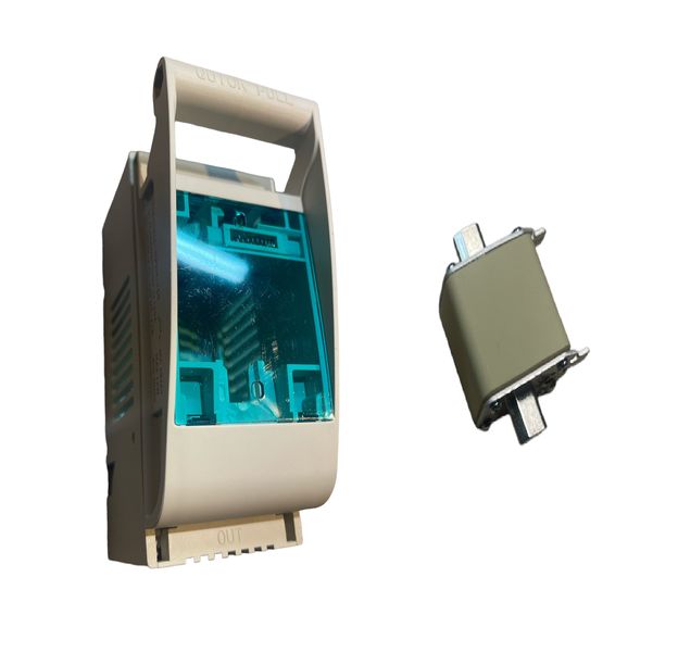 U2D Solar DC Battery Disconnect Box With Fuse 125A 1 Pole White - Generic