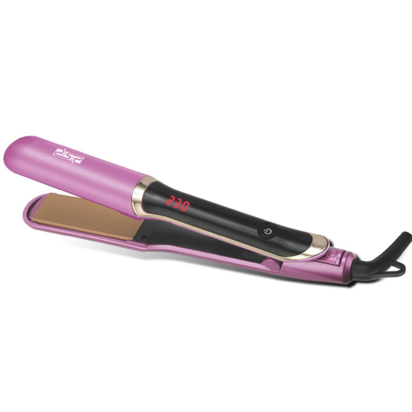 DSP Professional Hair Straightener With Led Display &amp; Adjustable Temperature