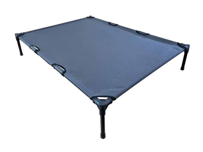 S-Cape X-Large Elevated Dog Bed - Charcoal