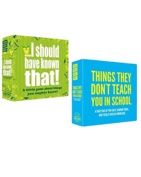 Set of 2 Things they don't teach you in school and I Should have known That