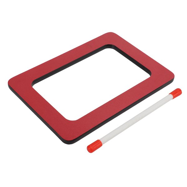 Portable Drum Toy Red Resin Skin Kids
