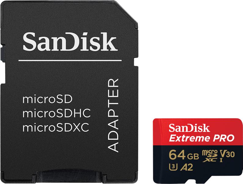 SanDisk 64GB 170MB/s Extreme Pro SDXC C10