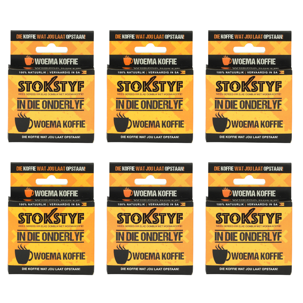Stokstyf Performance Coffee (6 Pack) - 3-in-1 Energy, Stamina &amp; Vitality