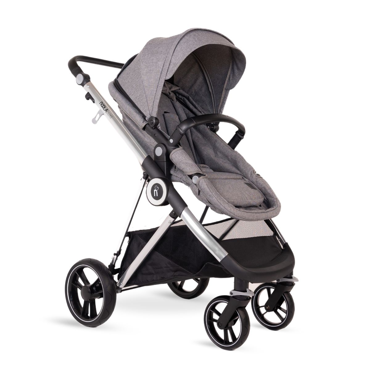 NOOLA Baby Pram - Luxe 2in1 Stroller - Lunar Grey