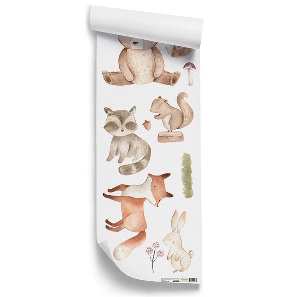 Animal Wall Decal - Forest Animals