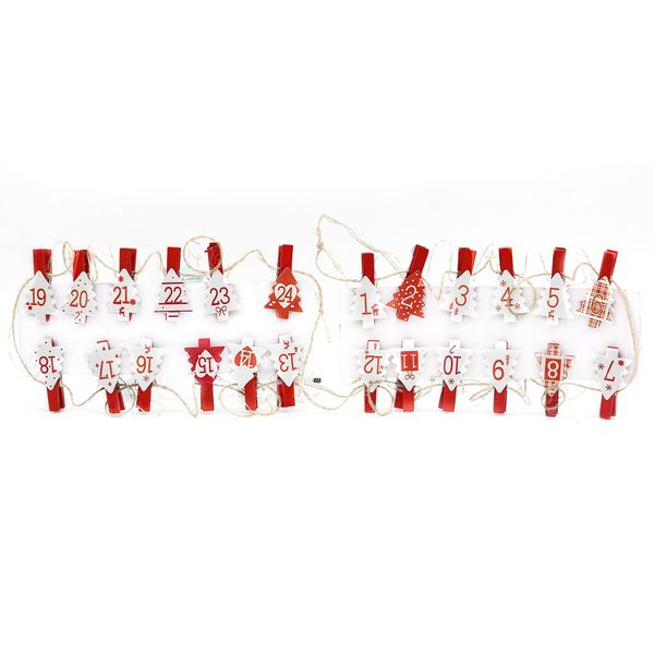 Martha Stewart Advent Calendar String Lights