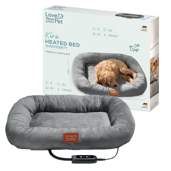 Beurer Germany Heated Pet Bed for Dogs &amp; Cats - 58x50x10 cm - KIRA