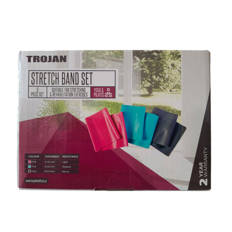 12 x Trojan Resistance Stretch Band Sets Shop Today. Get it Tomorrow takealot