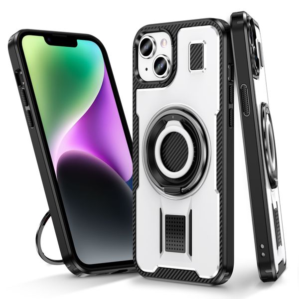 Phone Case Compatible With iPhone 14 Shock Magnetic Bracket Case